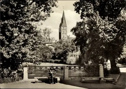 Ak Altenburg in Thüringen, Kirchturm