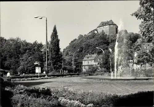 Foto Greiz im Vogtland, Schloss, Springbrunnen