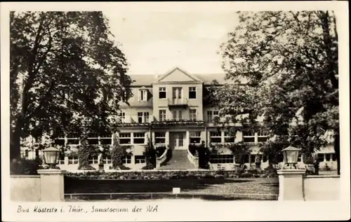 Ak Bad Köstritz in Thüringen, Sanatorium der SVA