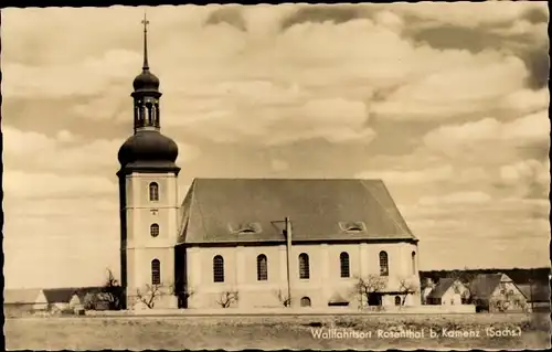 Ak Ralbitz Rosenthal Oberlausitz, Wallfahrtsort, Kirche
