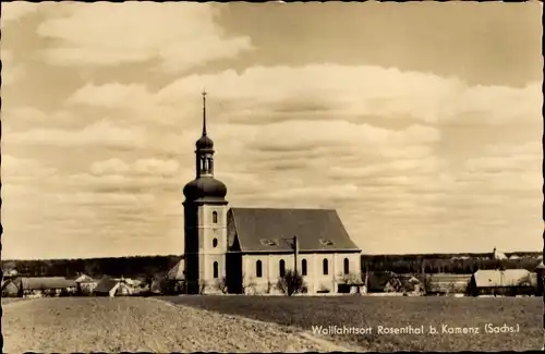 Ak Ralbitz Rosenthal Oberlausitz, Kirche