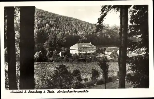 Ak Eisenberg in Thüringen, Amtsschreibermühle, Mühltal