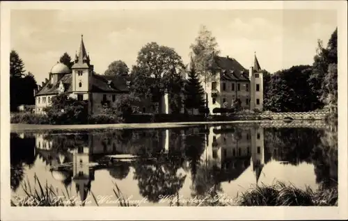 Ak Trockenborn Wolfersdorf in Thüringen, Jagdschloss Fröhliche Wiederkunft