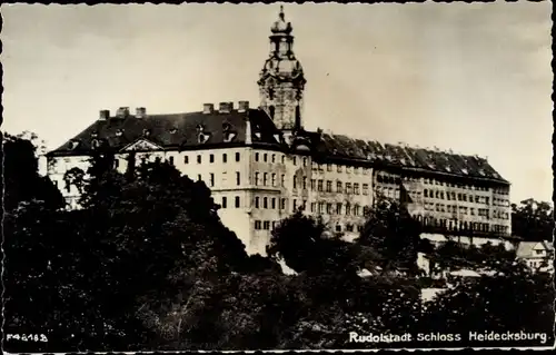 Ak Rudolstadt in Thüringen, Schloss Heidecksburg