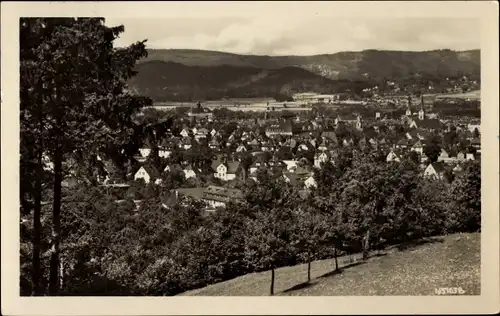 Ak Saalfeld an der Saale Thüringen, Panorama