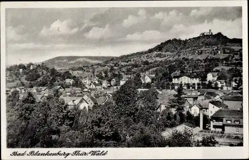 Ak Bad Blankenburg in Thüringen, Gesamtansicht