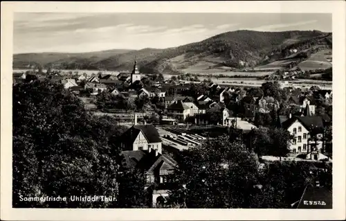 Ak Uhlstädt Kirchhasel an der Saale, Gesamtansicht
