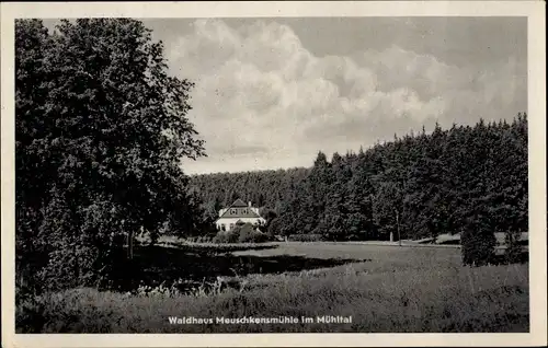 Ak Weißenborn Holzland Thüringen, Mühltal, Meuschkensmühle