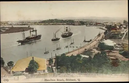 Ak Brisbane Australien, Hamilton Reach