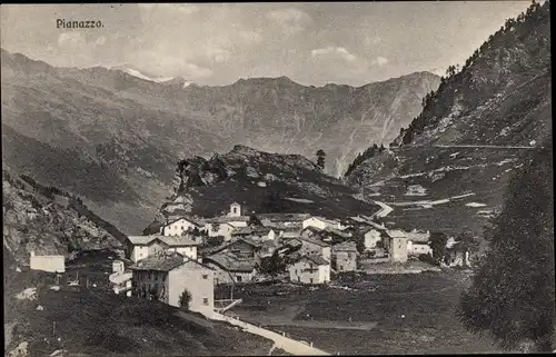 Ak Pianezza di Sopra Trentino Südtirol, Totalansicht