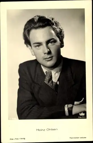 Ak Schauspieler Heinz Ohlsen, Portrait, Anzug