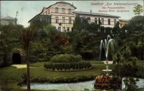 Ak Hamburg Wandsbek Poppenbüttel, Gasthof Zur Alsterschlucht