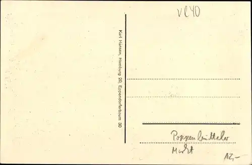 Ak Hamburg Wandsbek Poppenbüttel, Hennebergs Hof