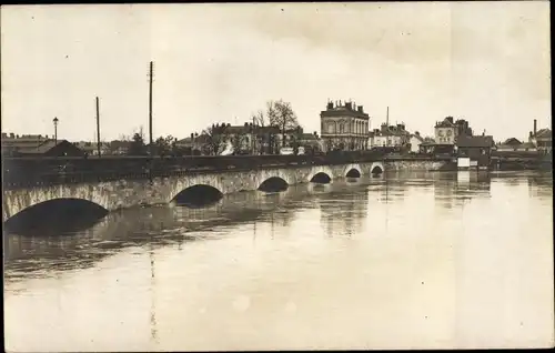 Ak Saumur Maine et Loire, Pont Napoleon