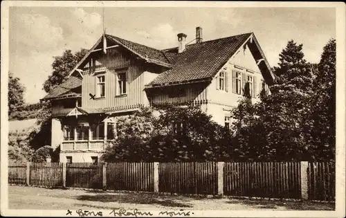 Ak Wernigerode im Harz, J. H. Mittelelbehaus