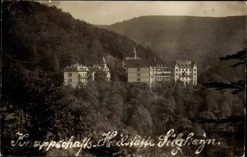 Foto Ak Sülzhayn Ellrich Thüringen, Knappschafts Heilstätte