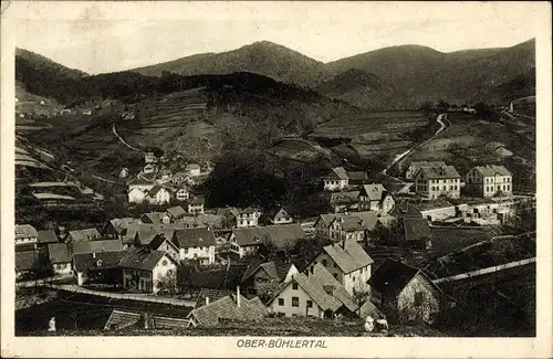 Ak Oberbühlertal Bühlertal im Schwarzwald, Gesamtansicht