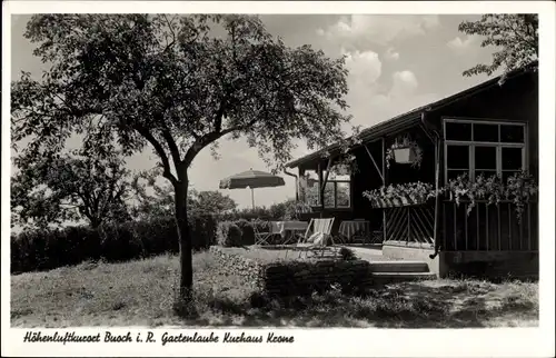 Ak Buoch Remshalden in Baden Württemberg, Gartenlaube Kurhaus Krone