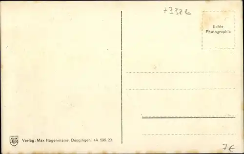 Ak Deggingen in Württemberg, Gesamtansicht