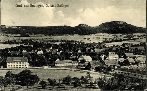 Ak Endingen Balingen in Württemberg, Gesamtansicht