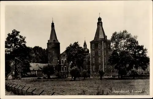 Ak Hoensbroek Heerlen Limburg Niederlande, Schloss