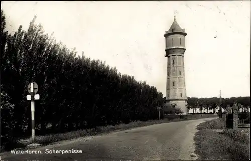 Ak Scherpenisse Zeeland, Wasserturm