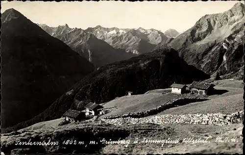 Ak Zillertal Tirol, Penkenalm, Grünberg, Penkenhaus