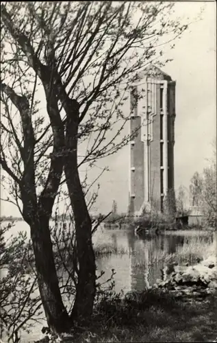 Ak Aalsmeer Nordholland Niederlande, Wasserturm