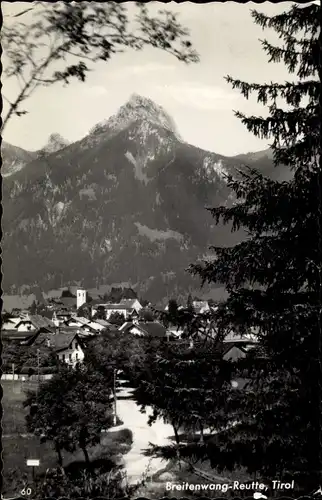 Ak Breitenwang bei Reutte Tirol, Teilansicht vom Ort