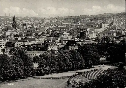 Ak Gera in Thüringen, Blick über die Stadt