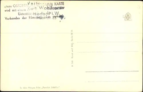 Ak Schauspieler Joachim Brennecke, Porträt, Trompete, Autogramm