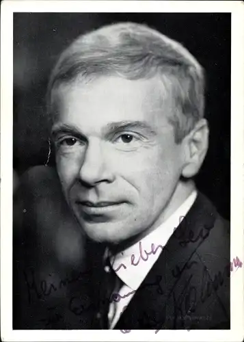 Ak Schauspieler Ossy Kolmann, Portrait, Autogramm