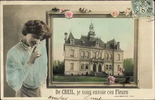 Ak Creil-Oise, Schloss