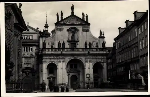 Foto Ak Praha Prag Tschechien, Sankt Salavator-Kirche