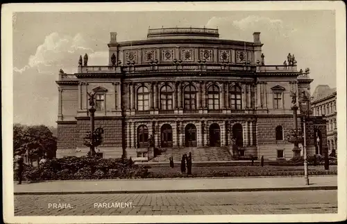 Ak Praha Prag Tschechien, Parlament