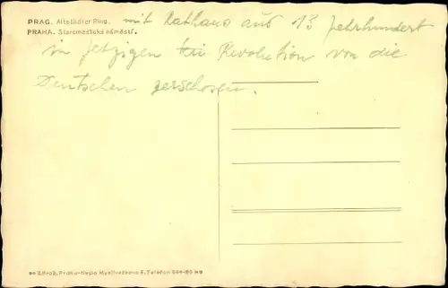Ak Praha Prag, Altstädter Ring