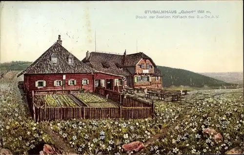 Ak Köflach Steiermark, Stubalmhaus Gaberl