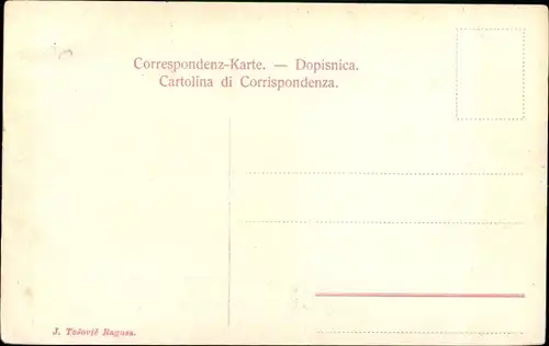 Ak Ragusa Dubrovnik Kroatien, Dominikaner Kloster