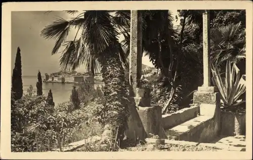 Ak Ragusa Dubrovnik Kroatien, Teilansicht