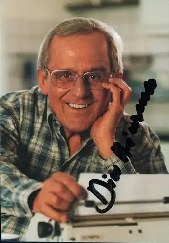 Ak Schauspieler Dieter Hildebrandt, Portrait, Autogramm