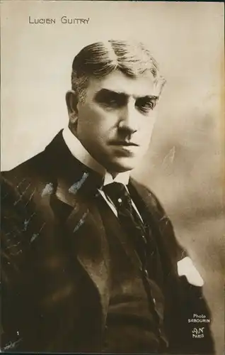 Ak Schauspieler Lucien Guitry, Portrait