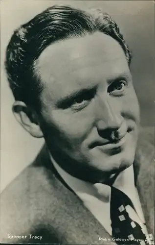 Ak Schauspieler Spencer Tracy, Portrait