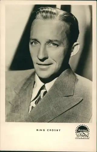 Ak Schauspieler und Sänger Bing Crosby, Portrait