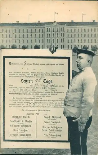 Ak Die letzten 10 Tage, Reservist, Soldat