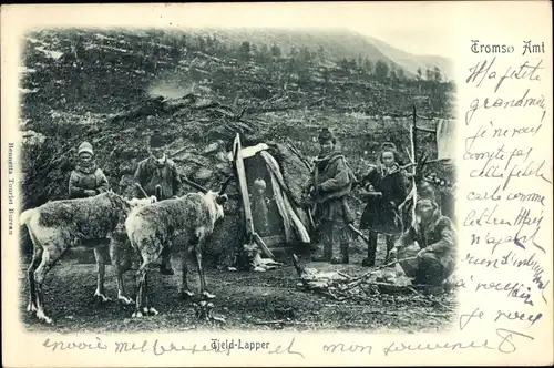 Ak Tromsø Tromsø Norwegen, Tjeld Lapper