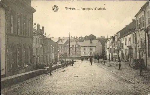 Ak Virton Wallonien Luxemburg, Straßenpartie