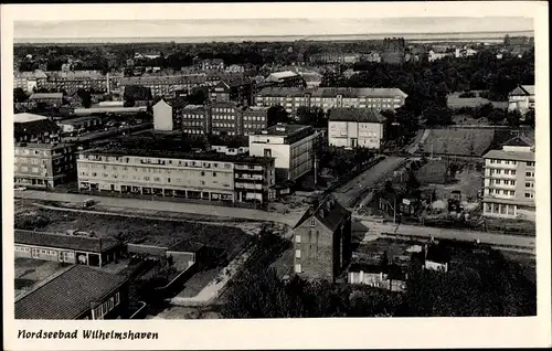 Ak Wilhelmshaven, Luftbild, Teilansicht