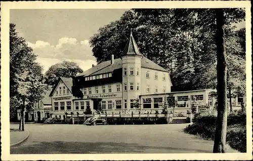 Ak Bad Iburg am Teutoburger Wald, Waldhotel Felsenkeller