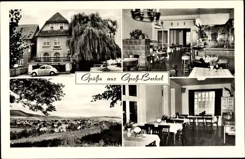 Ak Groß Berkel Aerzen im Weserbergland, Gasthaus Stumpenhagen, Panorama