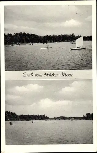 Ak Hücker Aschen Spenge in Westfalen, Hücker Moor